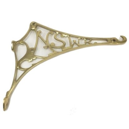 4840  Luggage Rack NSWR -  Polished Brass - Image 2