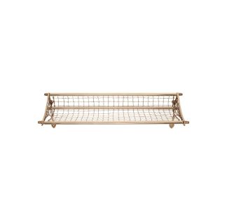 4840  Luggage Rack NSWR -  Polished Brass