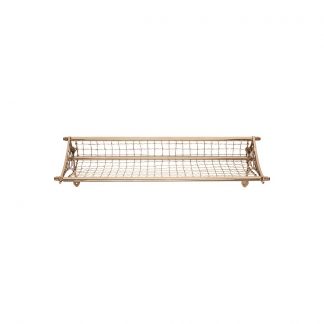 4840  Luggage Rack NSWR -  Polished Brass