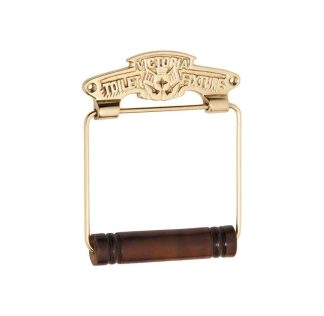 4883 - Toilet Roll Holder - Victoria -  Polished Brass