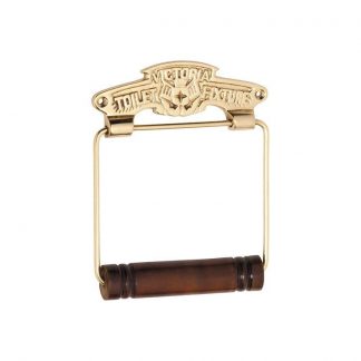 4883 - Toilet Roll Holder - Victoria -  Polished Brass