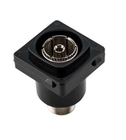 5027 - Socket Digital TV Mechanism F Connector Black.