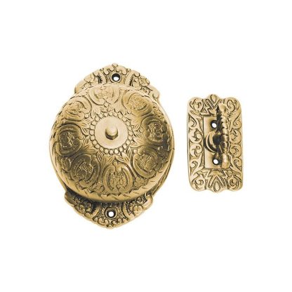 5504 - Turn Bell - 125x92mm - Polished Brass