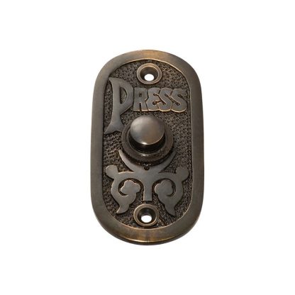 5511 - Bell Press -  40x80mm - Antique Copper
