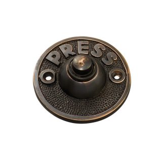 5513 - Bell Press -  90x90mm - Antique Copper