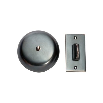 5516 - Turn Bell -  90mm - Antique Copper