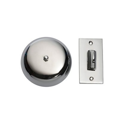 5517 - Turn Bell -  90mm - Chrome Plate