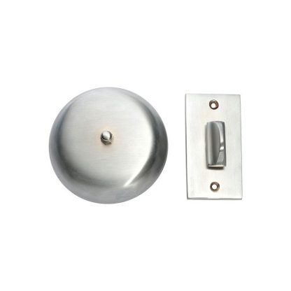 5518 - Turn Bell -  90mm - Satin Chrome