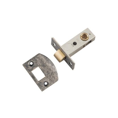 Tube Latch Split Cam Rumbled Nickel Backset 45mm