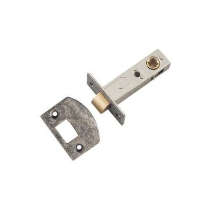 Tube Latch Split Cam Rumbled Nickel Backset 60mm