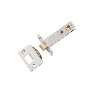 Tube Latch Split Cam Polished Nickel Backset 70mm