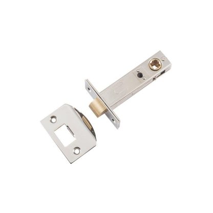 Tube Latch Split Cam Polished Nickel Backset 70mm