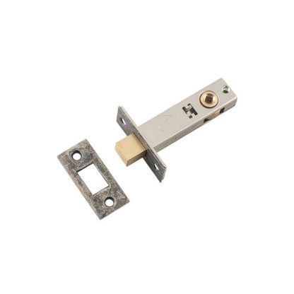 Privacy Bolt, Rumbled Nickel. Backset 60mm
