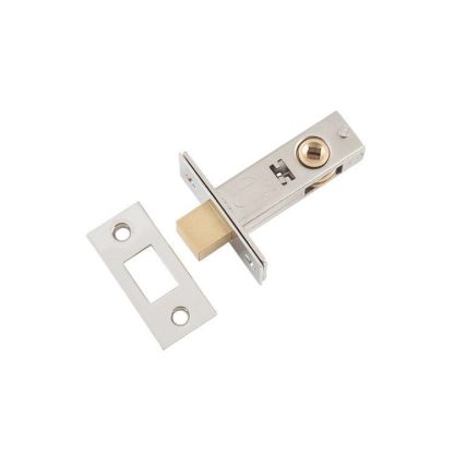 Privacy Bolt, Polished Nickel. Backset 45mm
