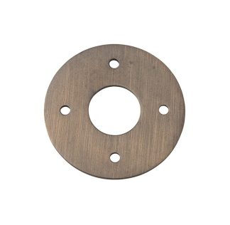 Tradco Adaptor plate for retrofitting to a 54mm hole - Antique Brass