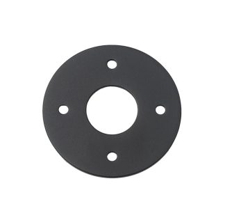 Tradco Adaptor plate for retrofitting to a 54mm hole - Matt Black