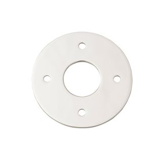 Tradco Adaptor plate for retrofitting to a 54mm hole - Polished Nickel
