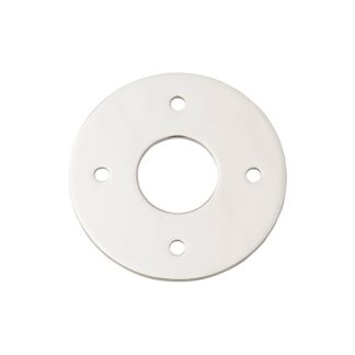 Tradco Adaptor plate for retrofitting to a 54mm hole - Polished Nickel
