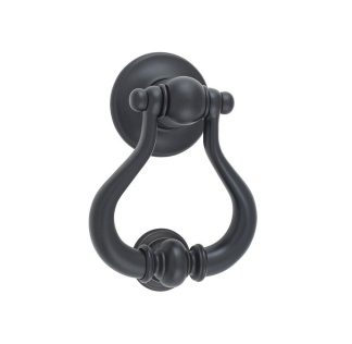 9393 - SARLAT DOOR KNOCKER Matt Black