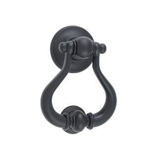 9393 - SARLAT DOOR KNOCKER Matt Black