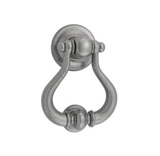 9397 - SARLAT DOOR KNOCKER Rumbled Nickel