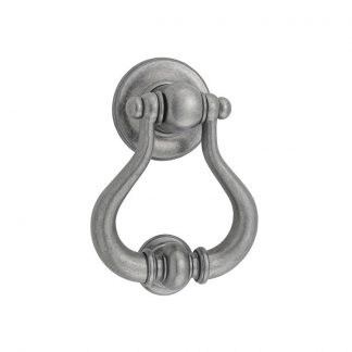 9397 - SARLAT DOOR KNOCKER Rumbled Nickel