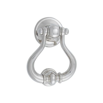 9398 - SARLAT DOOR KNOCKER Polished Nickel