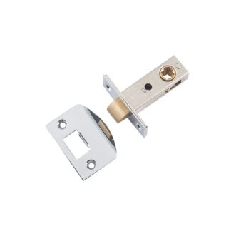 Tube Latch Split Cam Chrome Plated Backset 45mm