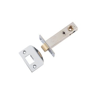 Tube Latch Split Cam Chrome Plated Backset 70mm