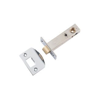 Tube Latch Split Cam Chrome Plated Backset 70mm