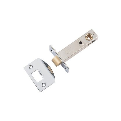 Tube Latch Split Cam Chrome Plated Backset 70mm