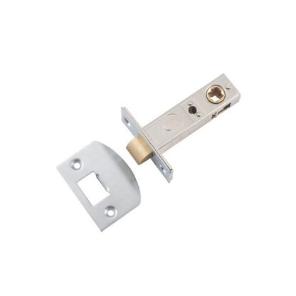 Tube Latch Split Cam Satin Chrome Backset 60mm