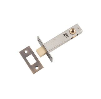 Privacy Bolt, Antique Brass. Backset 70mm