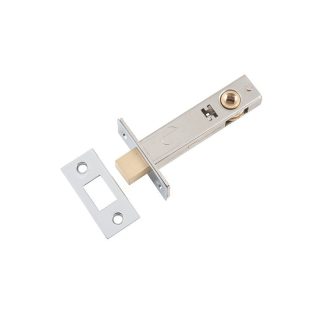 Privacy Bolt, Chrome Plated. Backset 70mm