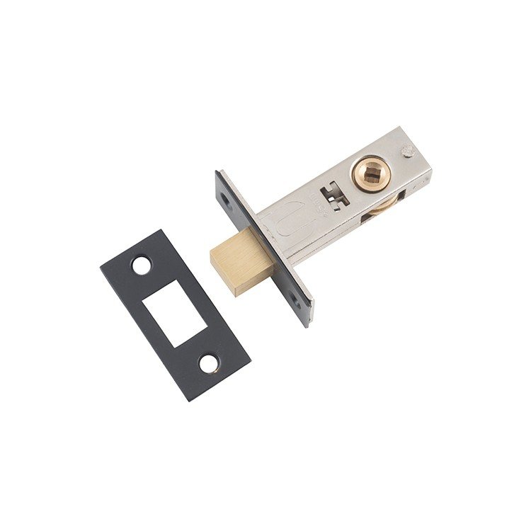 Privacy Bolt, Matt Black. Backset 45mm