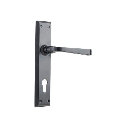 Tradco 9626E85 - Menton 85mm Euro - Matt Black - 225x50mm