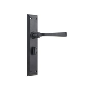 Tradco 9626P - Menton Lever Privacy - Matt Black - 225x50mm