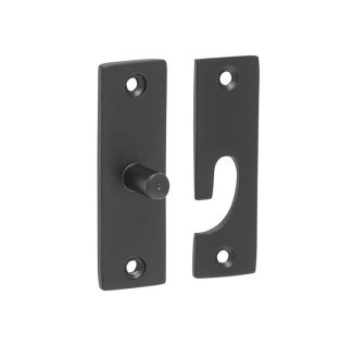 9656 - Fanlight Swivel - Matt Black - 23x73mm