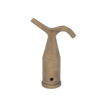 9717 - Pole Hook - Antique Brass - 100mm