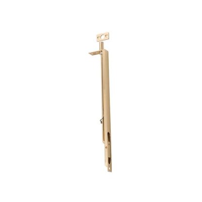 9853 - Flush Bolt - 300mm - Polished Brass
