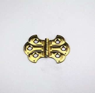 Flush Hinge. 50x35mm. Brass Plated