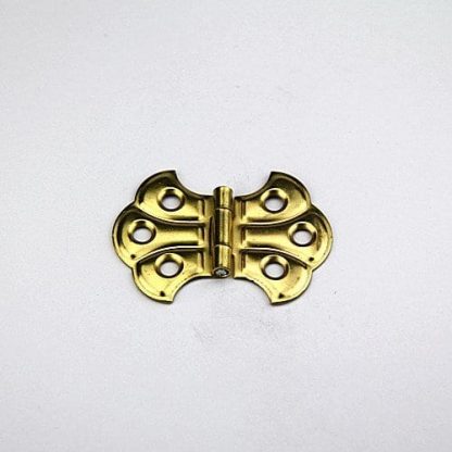 Flush Hinge. 50x35mm. Brass Plated