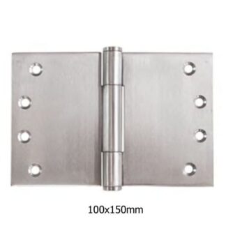 Wide Throw Butt Hinge -    100x125x3 Mm - Stainless Steel - Fixed Pin