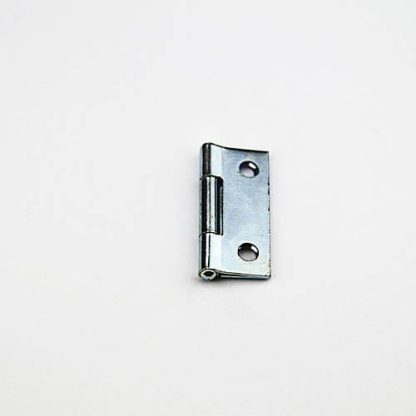 Steel Butt Hinge 25x24mm - Fixed Pin - Zinc Plated
