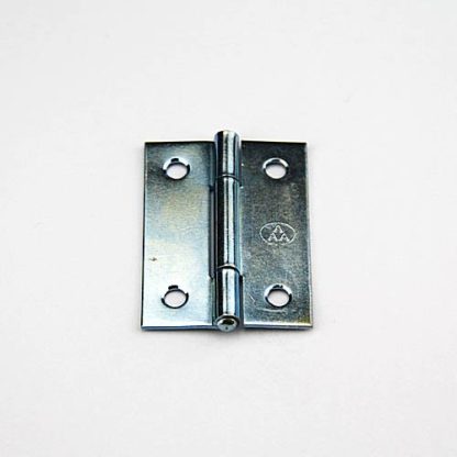 Steel Butt Hinge - 50x32mm - Fixed Pin - Zinc Plated - Image 2
