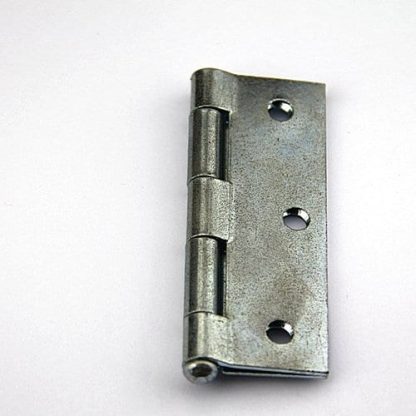 Steel Butt Hinge - 85x60mm - Fixed Pin - Zinc Plated