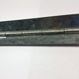 Piano Hinge -  57mm x2.16m Length - Galvanised With No Holes