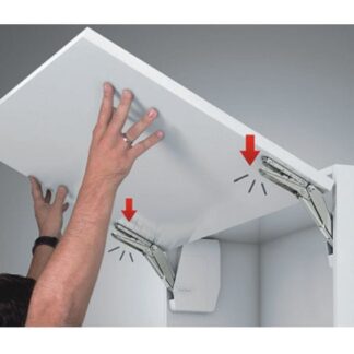 Hafele Lift Up Fitting Free Flap - 200-450mm Cabinet Height