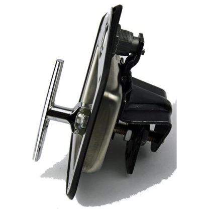 Folding T Lock. Polished Stainless Steel. Keyed Alike. Straight Cam - Image 2