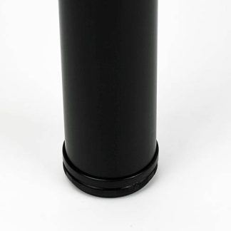 Metal Table Leg 60mm(D) X 870mm(L). Black Finish. Expanda Fitting